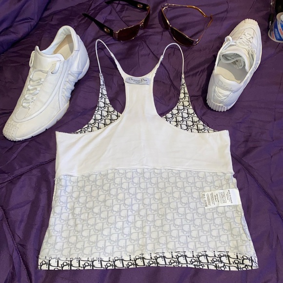 🔥Christian Dior Logo Tank Top Size 6🔥 - Picture 3 of 6